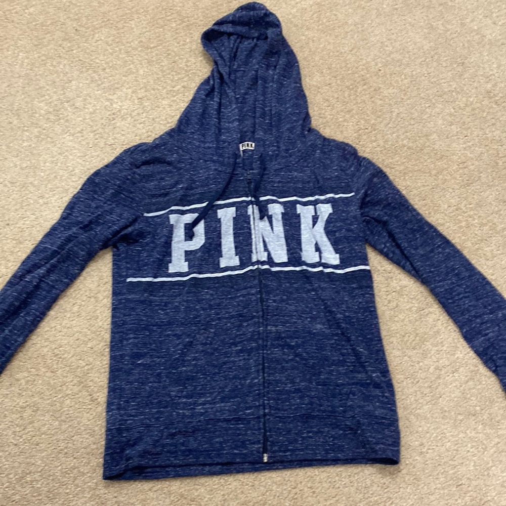 PINK zip up hoodie